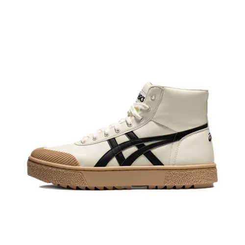 Asics Гель Court Series Trail Hi High Кроссовки для скейтбординга Мужские Бежево-коричневые