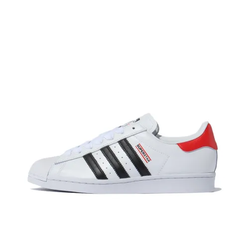 Adidas Originals SUPERSTAR Дышащие Низкие Кроссовки для Скейтбординга Унисекс Белые