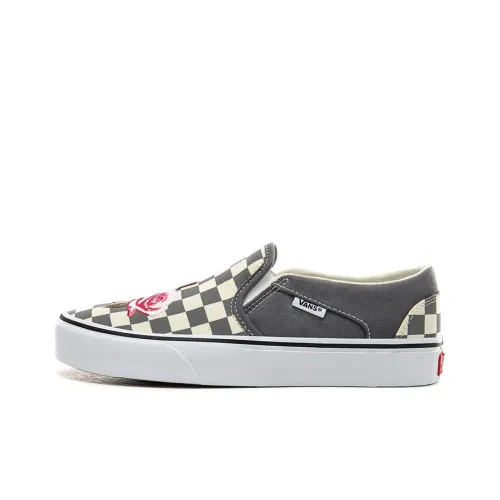 Vans Slip On Series Скейтборд Кроссовки Низкие Женские