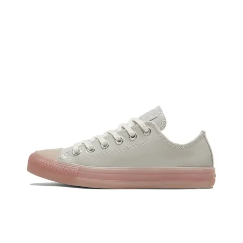 Converse Chuck Taylor All Star Slip-Resistant Abrasion-Resistant Low-Top Skateboard Shoes Unisex Beige Pink