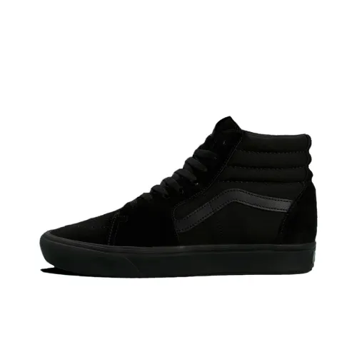VANS SK8 High Топ Скейтборд Кроссовки Унисекс Черный Warrior