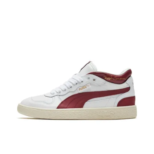 PUMA Ralph Sampson Demi OG Low Скейтборд Кроссовки Унисекс Белый Красный