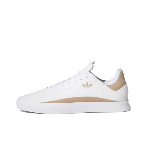 Adidas Originals SABALO Slip-Resistant Low Top Скейтборд Кроссовки Унисекс Белый Коричневый