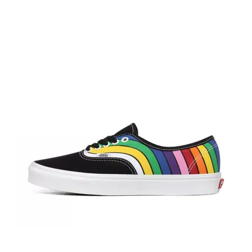 Vans Authentic Series Refract Low Топ Скейтборд Кроссовки Унисекс Радужный