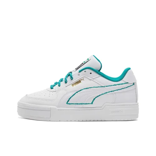 PUMA Ca Pro Новый Низкий Топ Скейтборд Кроссовки Унисекс Белый Зеленый