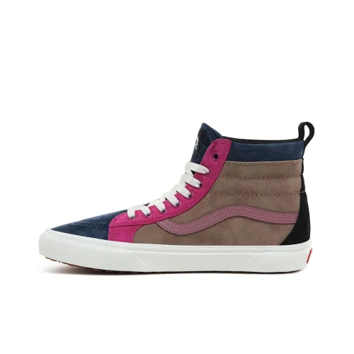VANS SK8 MTE Высокие Кроссовки для скейтбординга Унисекс Серый Розовый