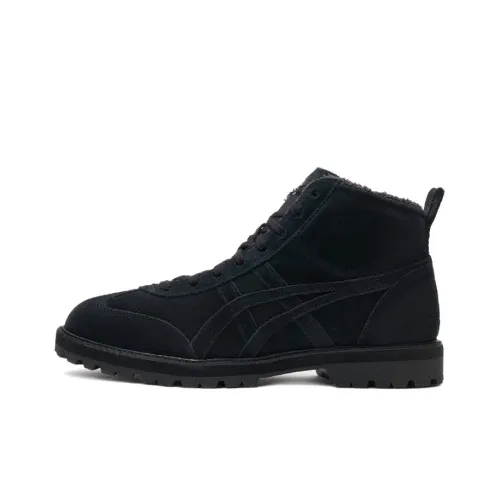 Onitsuka Tiger Rinkan Boot PF High Топ Скейтборд Кроссовки Унисекс Черный