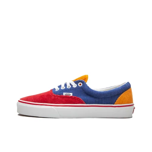 Vans Era Low Топ Повседневная Скейтборд Обувь Унисекс Многоцветный Вельвет