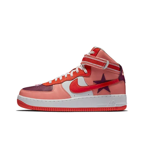 Nike Air FORCE 1 Скейтборд Кроссовки Высокие Унисекс