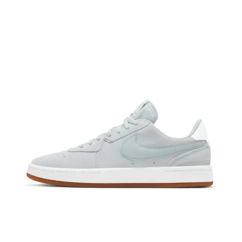 Nike Court Blanc SE Slip-Resistant Shock Absorbers Low Top Скейтборд Кроссовки Женские Светло-Синий