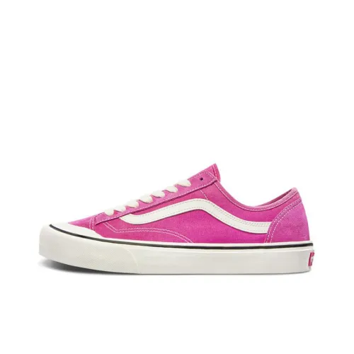 VANS Style 36 Decon SF Low Скейтборд Кроссовки Unisex Персиково-Красный