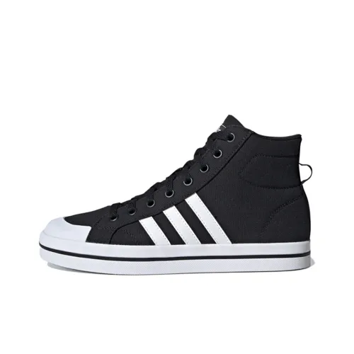 Adidas Neo Bravada MID Скейтборд Кроссовки Женские Черный Белый