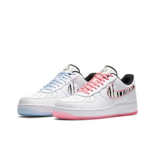 Nike Air FORCE 1 Корейский покрытие противоскользящие низкие кроссовки для скейтбординга мужские красные синие