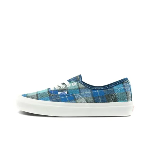 PENDLETON x VANS Style 44 Low Топ Скейтборд Кроссовки Унисекс Синяя Клетка