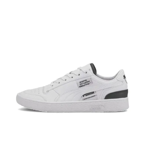 PUMA Ralph Sampson Lo HACK Low Топ Кроссовки для скейтбординга Женские Белые Черные
