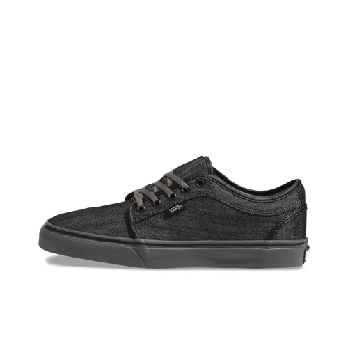 Vans Chukka Low Топ Скейтборд Кроссовки Мужские Черные