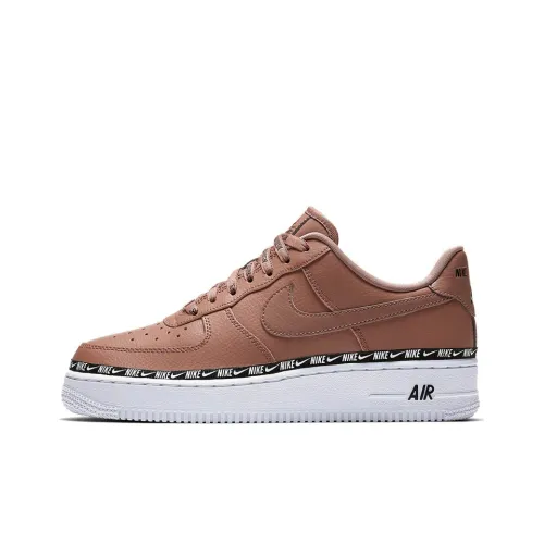 Nike Air Force 1 Anti-slip Легкий Низкий Топ Скейтбординг Кроссовки Женские Розовые