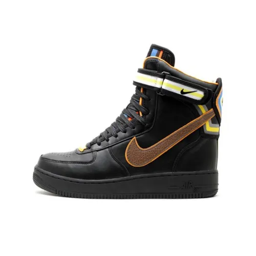 Nike Air Force 1 Tisci Черный Покрытие Противоскользящие Высокие Кроссовки для скейтбординга Мужские Черные
