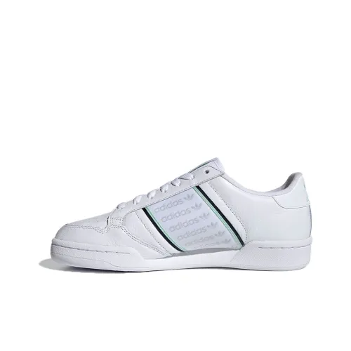 Adidas Originals Continental 80 Low Топ Скейтборд Кроссовки Унисекс Белый Черный Зеленый