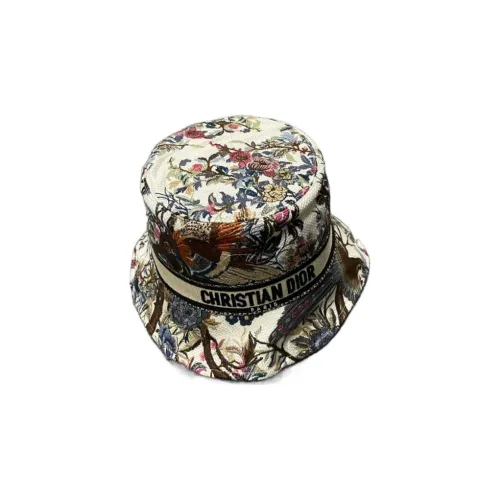 DIOR Cotton Bucket Hats Многоцветные Женские