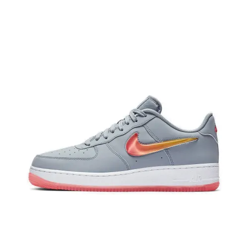 Nike Air FORCE 1 JEWEL Low Топ Скейтборд Кроссовки Мужские Серые