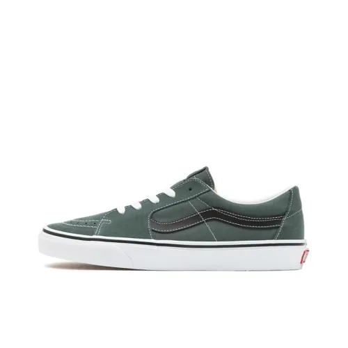 VANS SK8 Износостойкий и Легкий Низкий Топ Кроссовки для скейтбординга Унисекс Зеленый Белый