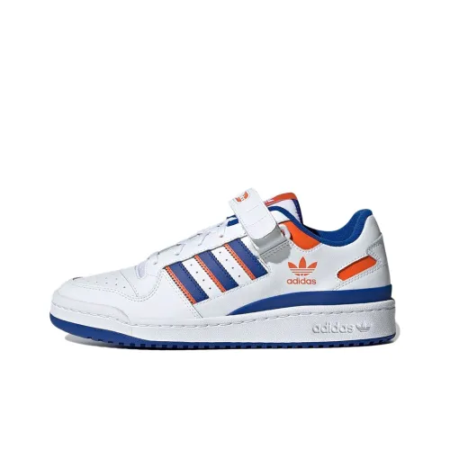 Adidas Originals FORUM Low 'Champions' Low Топ Скейтборд Кроссовки Унисекс Белый Синий и Оранжевый