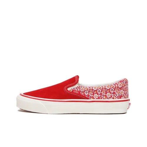 Vans Slip On Vault OG Classic L Low Top Скейтборд Кроссовки Унисекс Красный