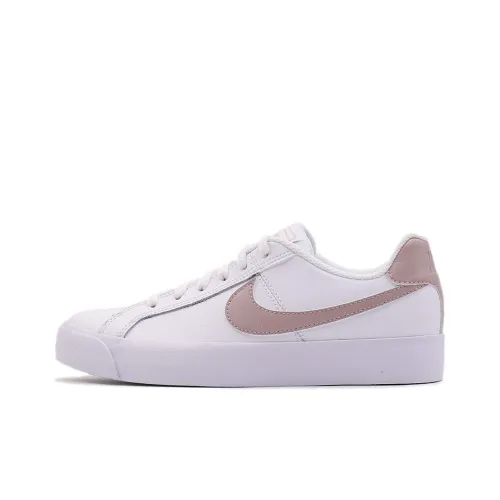 Nike Court Royale AC Slip-on Устойчивые к истиранию Низкий Топ Скейтбординг Женские Светло-розовые