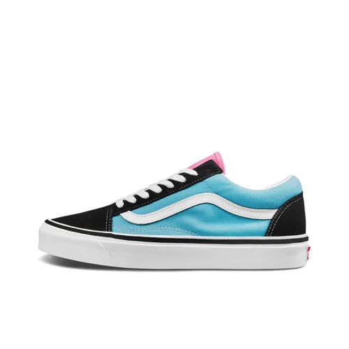 VANS Old Skool 36 D Low Топ Скейтборд Кроссовки Унисекс Синий Черный