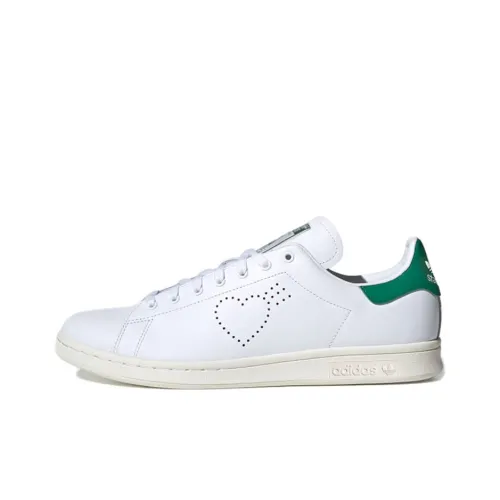 HUMAN MADE x Adidas Originals Stan Smith Low Топ Кроссовки для скейтбординга Унисекс Зеленый Каблук TAB