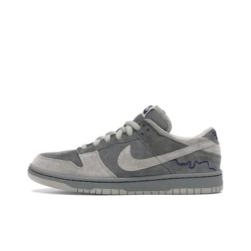Nike Dunk SB Pro London Покрытие Slip-Resistant Низкий Топ Скейтборд Кроссовки Мужские Серые