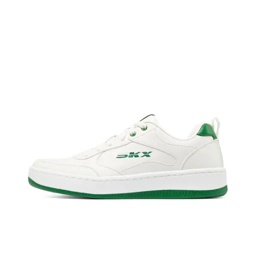 Skechers Sport Court 92 Low Топ Скейтборд Кроссовки Мужские Белые Зеленые