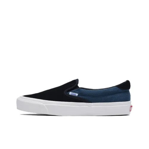 Vans Slip On Vault OG 59 LX Low Топ Скейтборд Кроссовки Унисекс Темно-синий