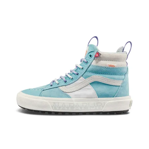 Napapjiri x VANS SK8 Mte 2 High Топ Скейтборд Кроссовки Унисекс Кремово-Синий