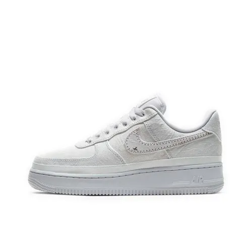 Nike Air Force 1 '07 LX Reveal Покрытие Slip-resistant Низкие Кроссовки для скейтбординга Женские Белые