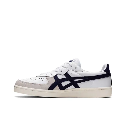 Onitsuka Tiger GSM Легкий Устойчивый к растяжению И Дышащий Низкий Топ Кроссовки для скейтбординга Унисекс Серый Синий