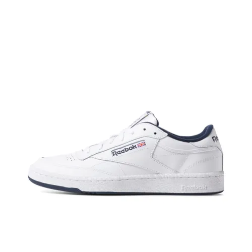 Reebok Club C Устойчивый к истиранию Низкий Топ Низкий Топ Унисекс Белый