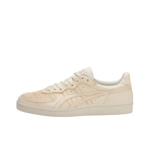 Onitsuka Tiger GSM Устойчивые к истиранию Низкие Кроссовки для скейтбординга Унисекс Светлый Хаки