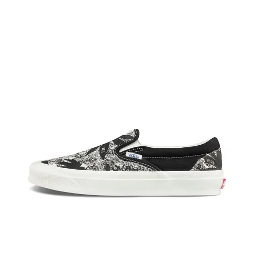 Vans Slip On Series LX Low Топ Скейтборд Кроссовки Унисекс Черный