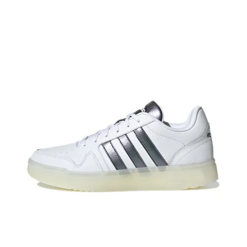 Adidas Neo Postmove Slip Resistant And Abrasion Resistant Coating Низкие Кроссовки для Скейтбординга Мужские Белые