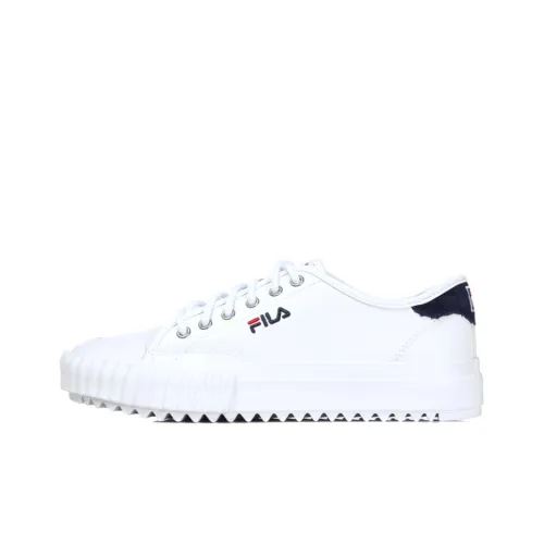 FILA Classic Kicks T LX Low Топ Скейтборд Кроссовки Унисекс Белый Корейский стиль
