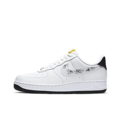 Nike Air Force 1 07 LV8 Покрытие Abrasion Resistant Легкий Низкий Топ Скейтборд Кроссовки Мужской Маргаритка