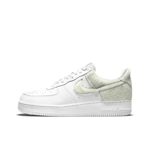 Nike Air FORCE 1 Slip-on Устойчивый к истиранию Амортизация Дышащий Низкий Топ Скейтбординг Мужской Белый