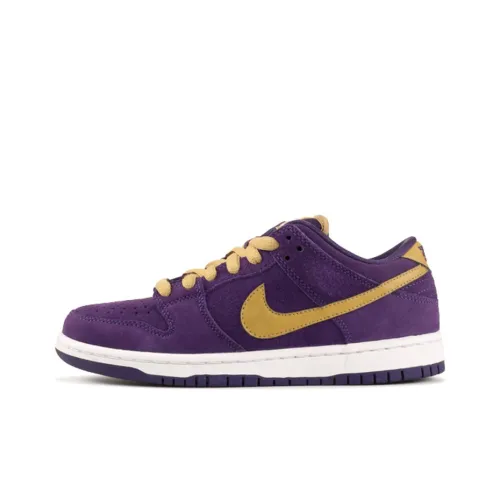 Nike Dunk SB Dunk SB Low Slip-resistant Low Top Скейтборд Кроссовки Мужские Фиолетовые