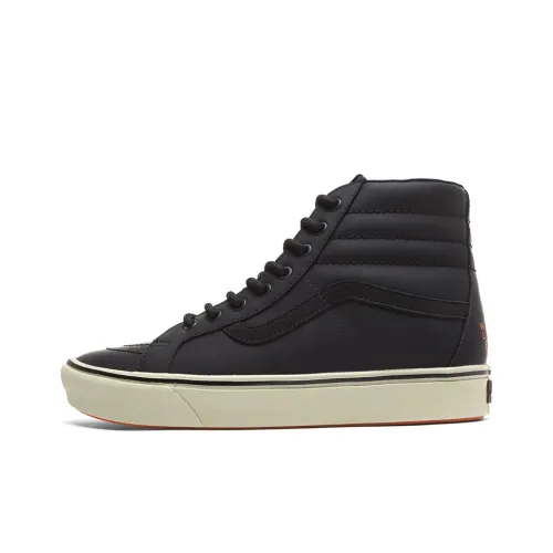The Darkside Initiative x Vans Vault Sk8 Hi ComfyCush LX High Top Скейтборд Кроссовки Unisex Черный Белый