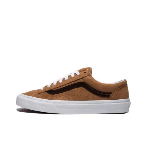VANS Style 36 Low Топ Скейтборд Кроссовки Унисекс Черный Коричневый