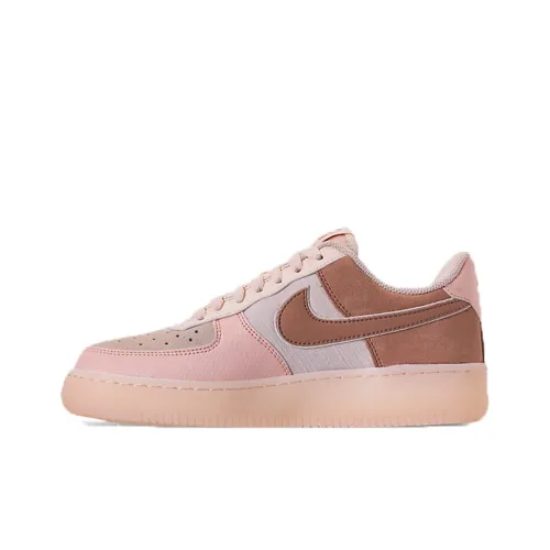 Nike Air Force 1 07 Air Force 1 Покрытие Slip-Resistant Низкий Топ Скейтбординг Кроссовки Женские Розовый Коричневый