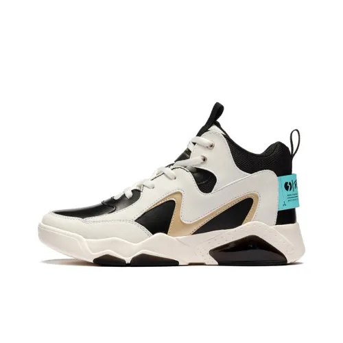 361° BOUND Technology MID Топ Скейтборд Кроссовки Женские Черный Белый