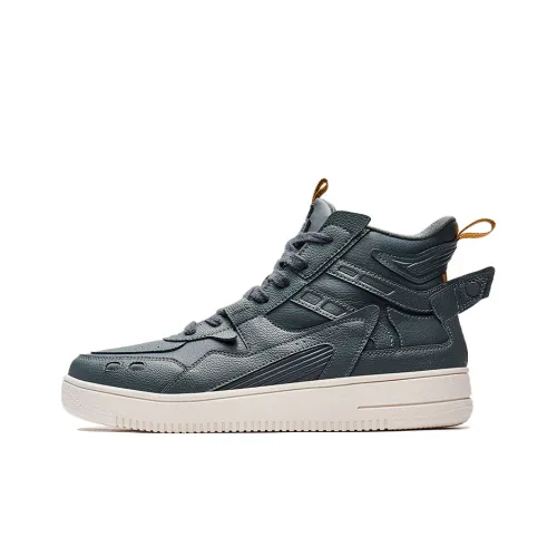 XTEP Reverse Warfare 2,0 Высокие Кроссовки для Скейтбординга Мужские Серые